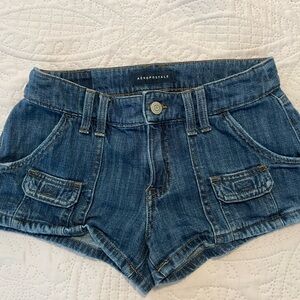 Aeropostale denim shorts